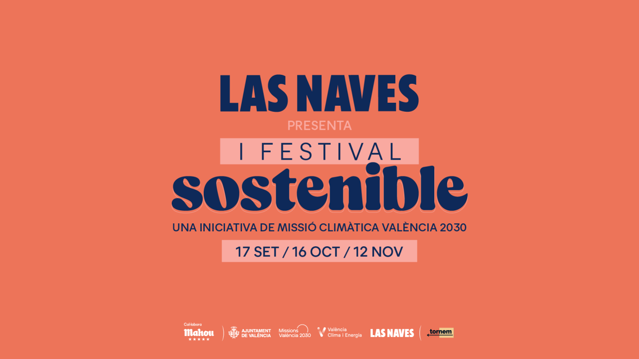 Cartell anunciador del I Festival Sostenible de Las Naves