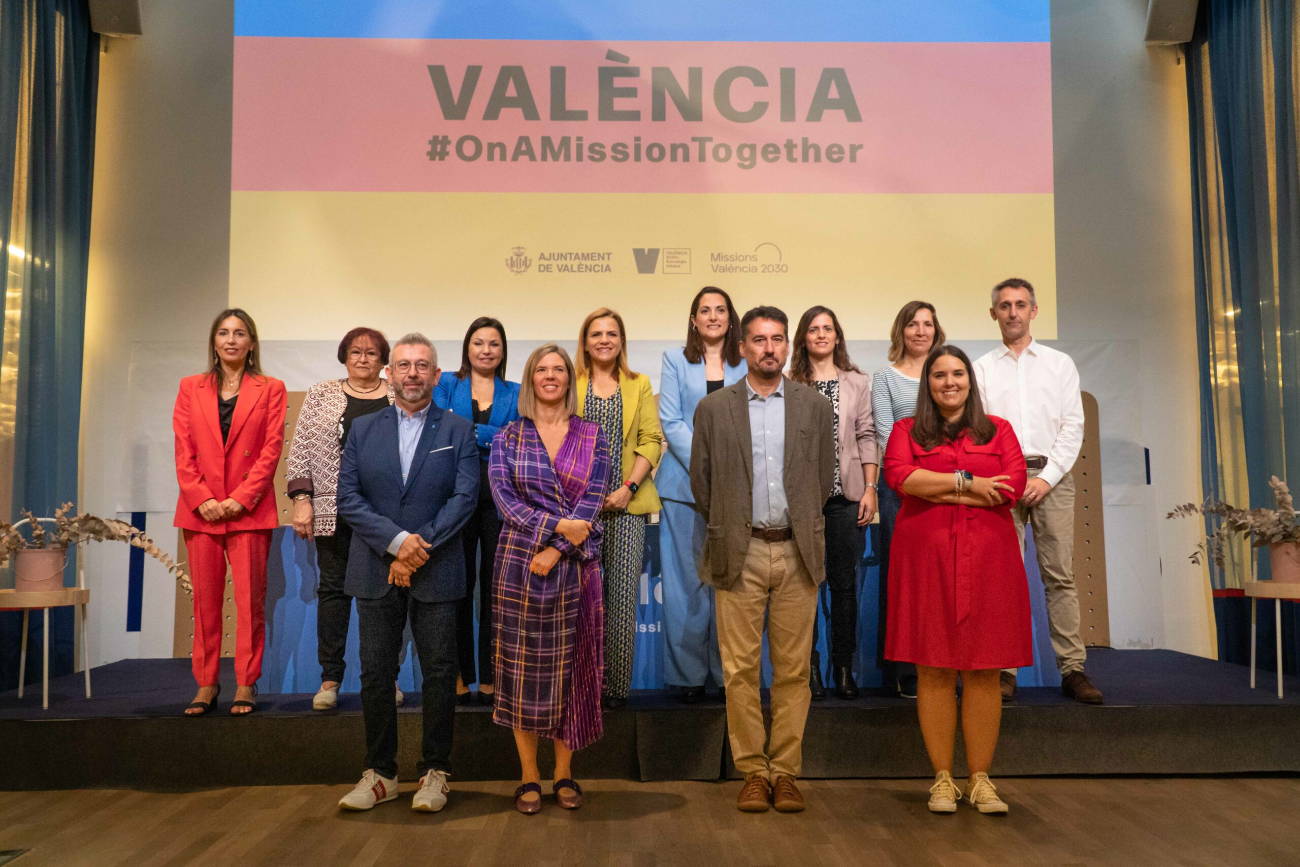 Assitents a la presentació de la candidatura de València com a Capital de la innovació