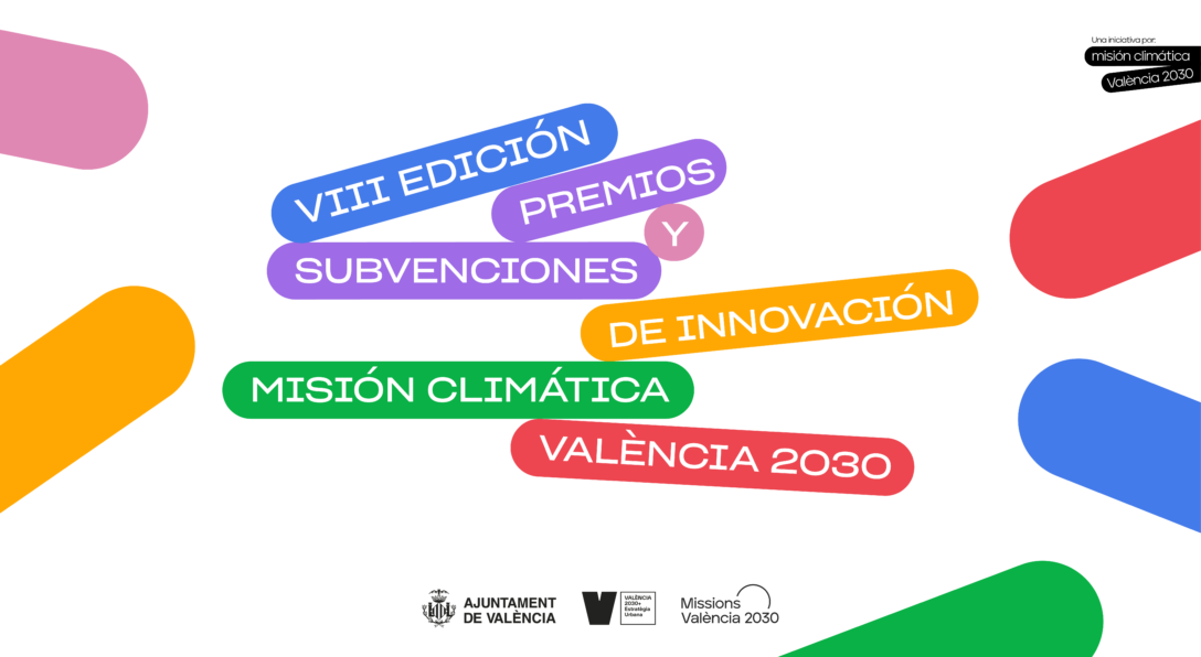Cartell dels VIII Premis i Subvencions d'innovación Missions València 2030 en castellà