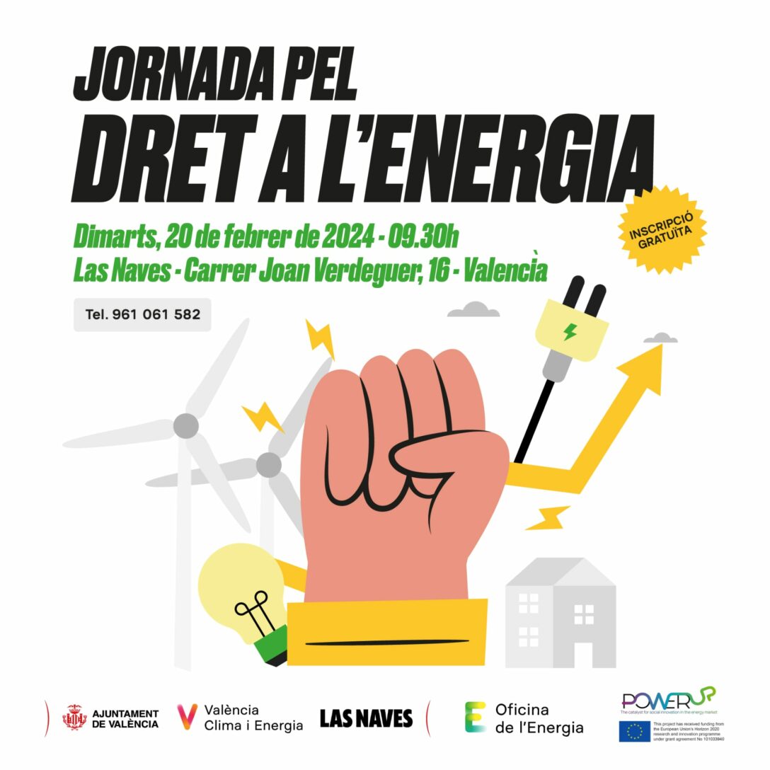 Cartel de la Jornada por el derecho a la energía