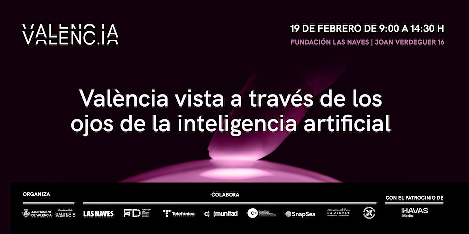 Invitación al taller Valencia vista a través de los ojos de la inteligencia artificial