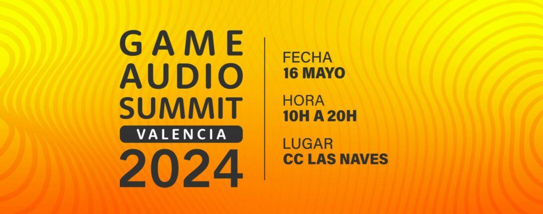 Cartel de la Game Audio Summit 2024