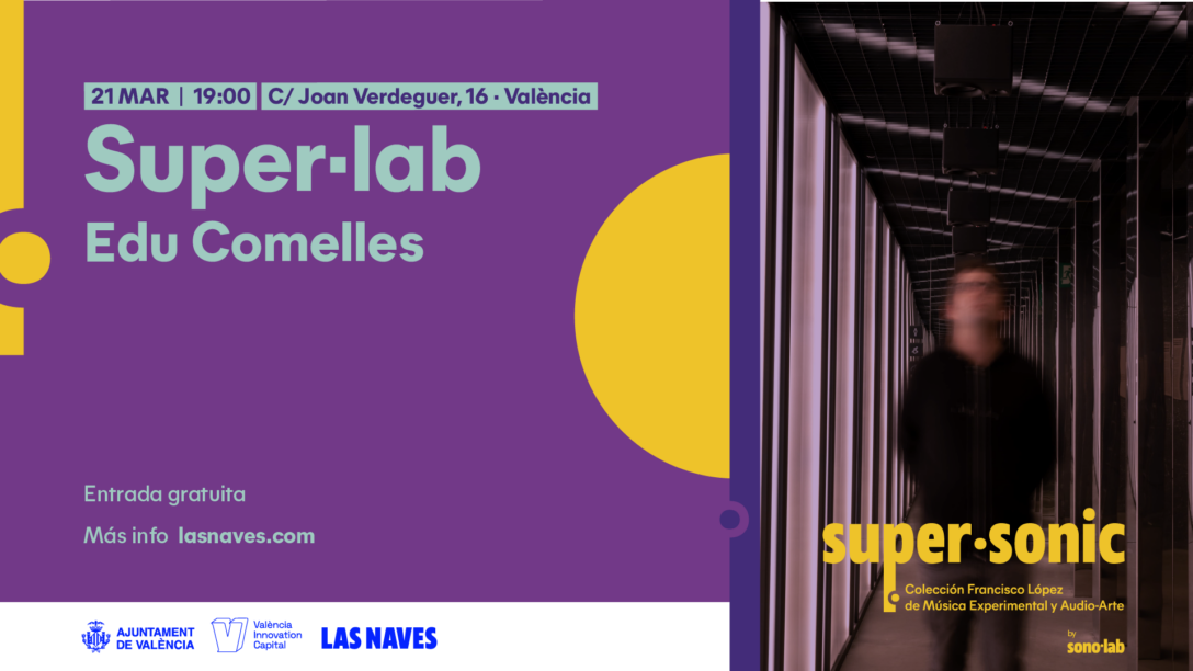 Invitación al concierto de Edu Comelles en Super·lab