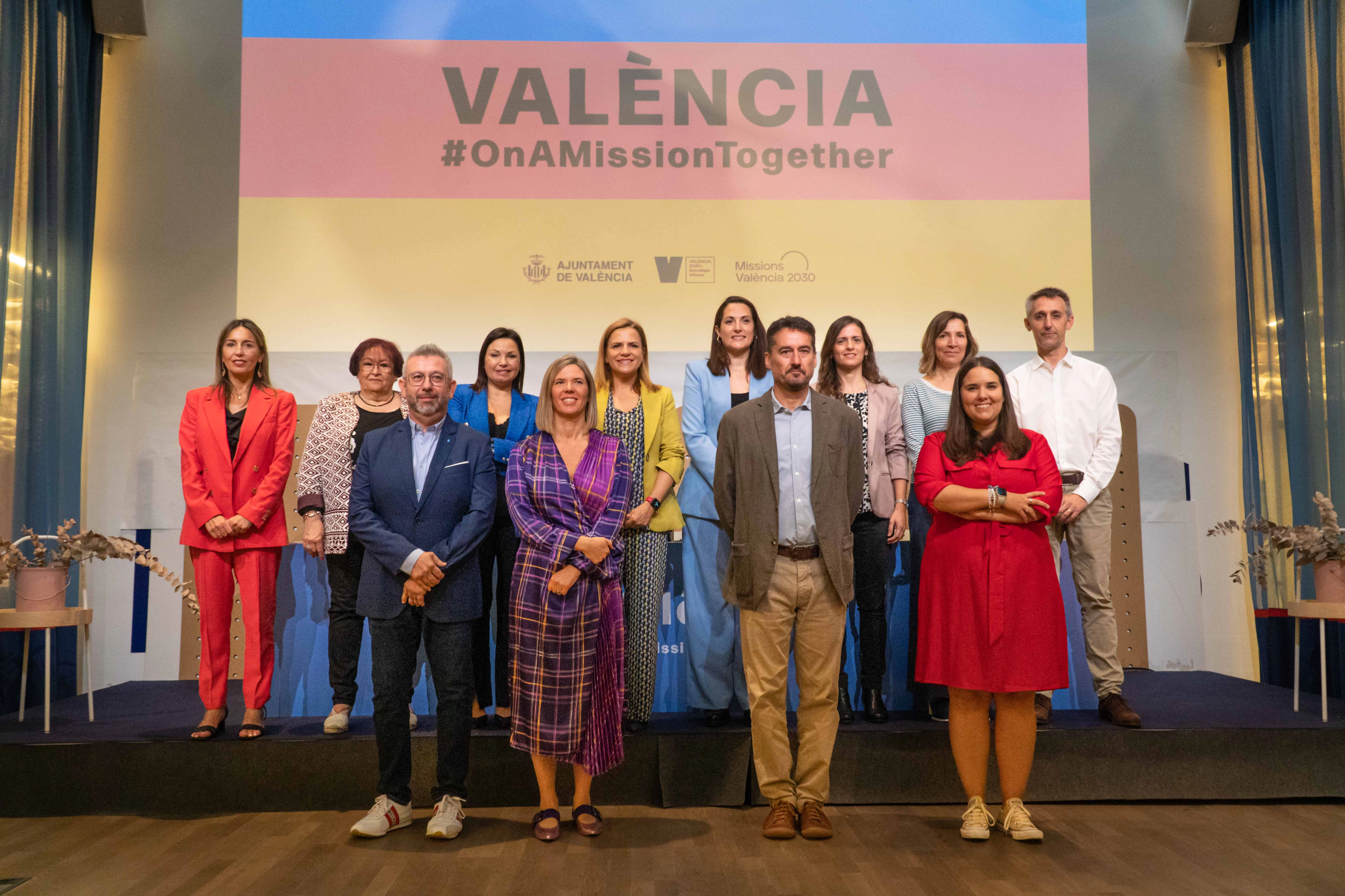 Asistentes a la presentación de la candidatura de València como Capital de la innovación