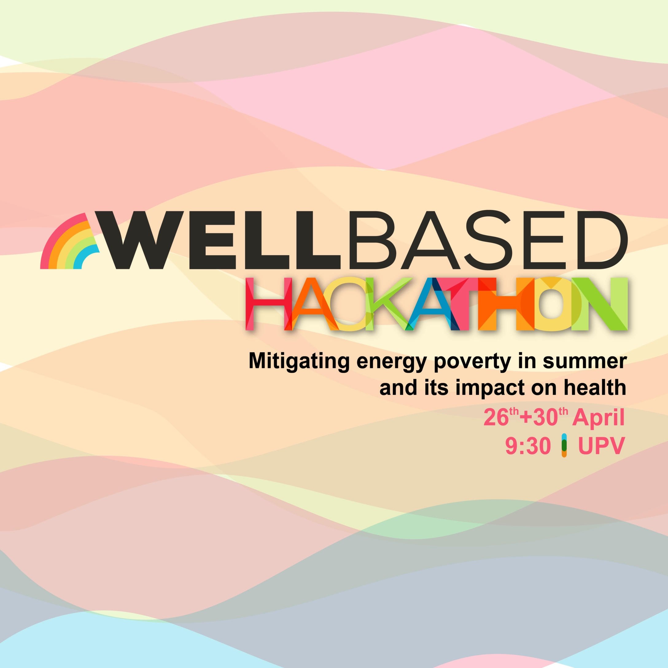 Cartel de WellBased Hackathon