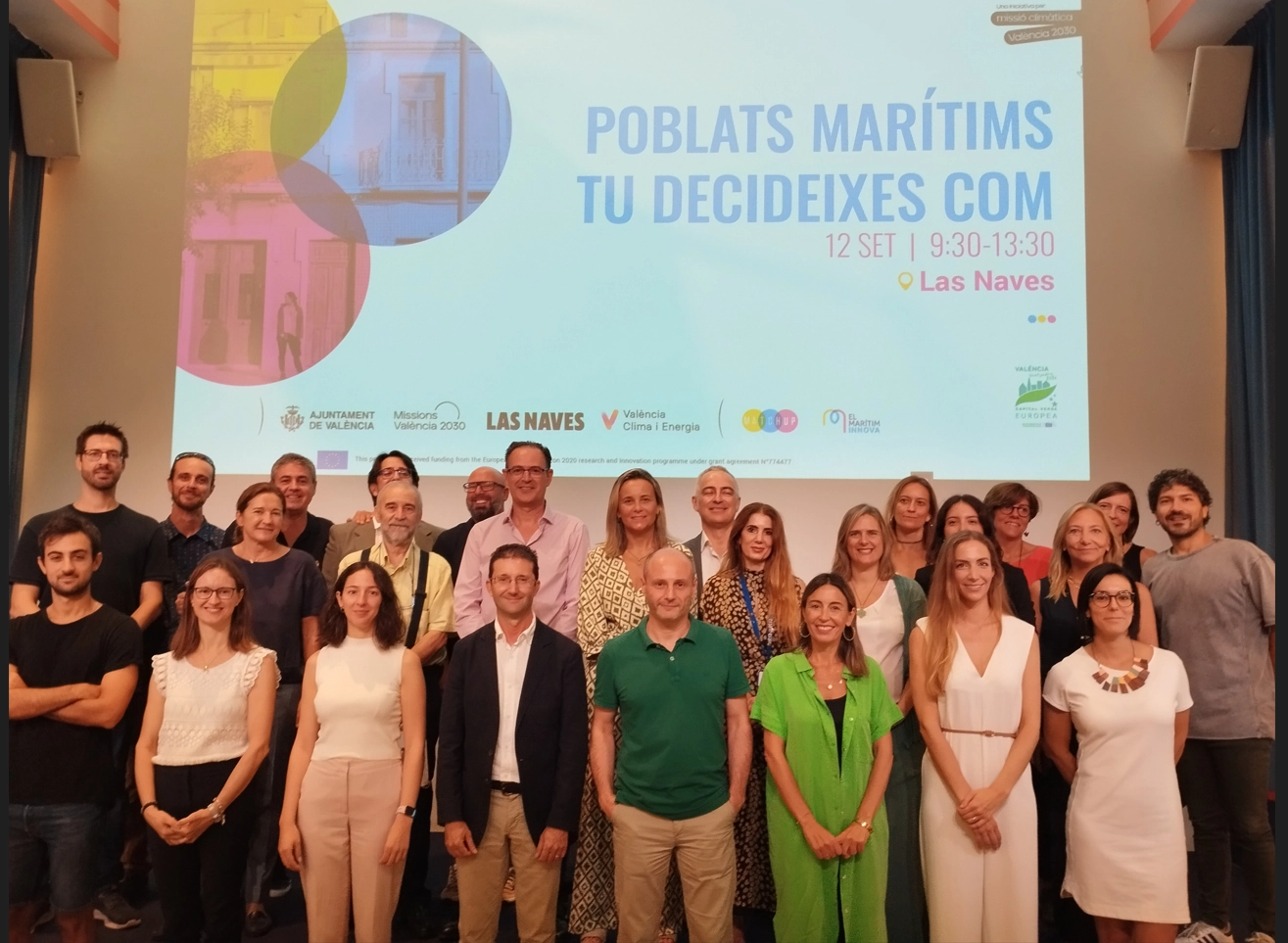 Participants a la jornada Poblats Marítims tu Decideixes Com